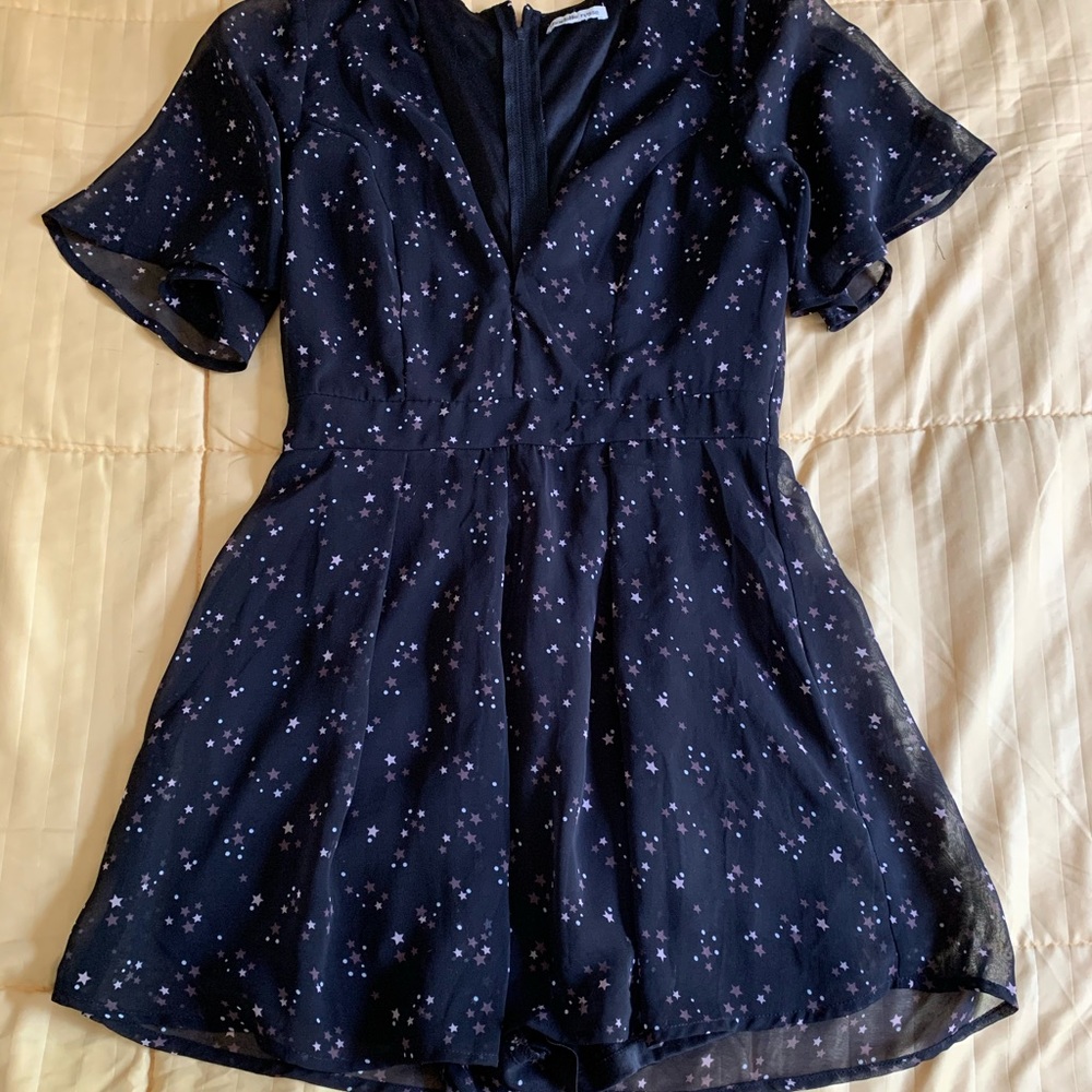black star romper